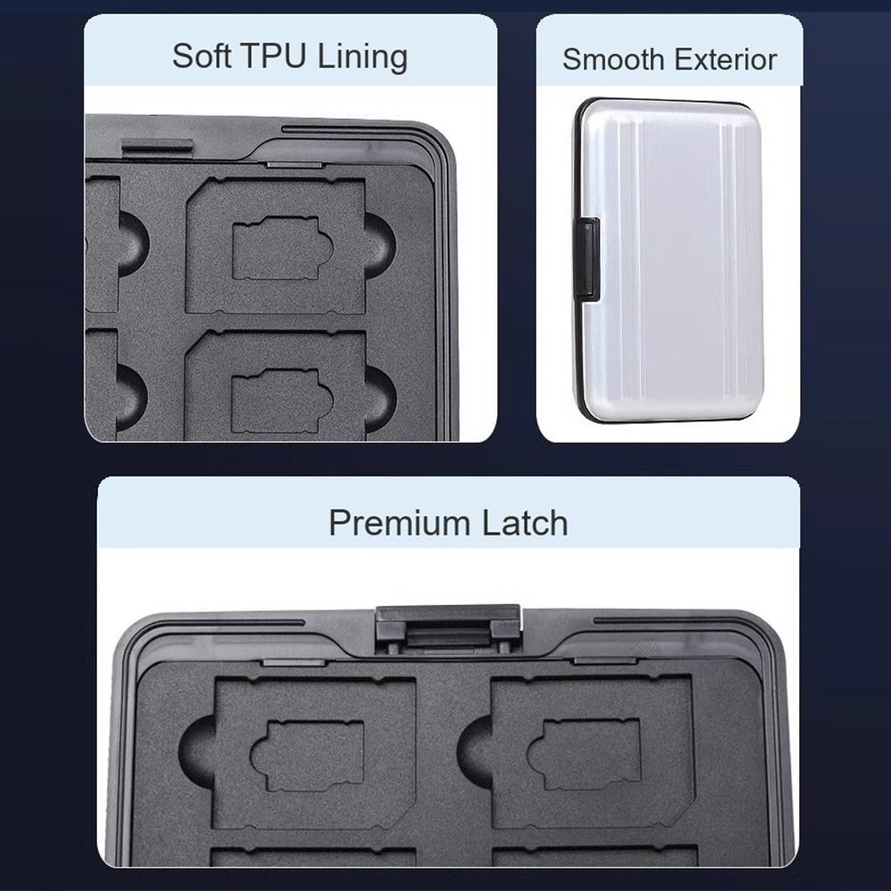 Memory Card Case - Custodia per schede di memoria con