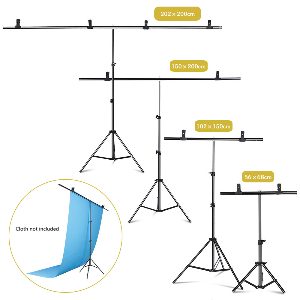 Photography Backdrop Muslin - Supporto a T per Sfondo Fotografico,
