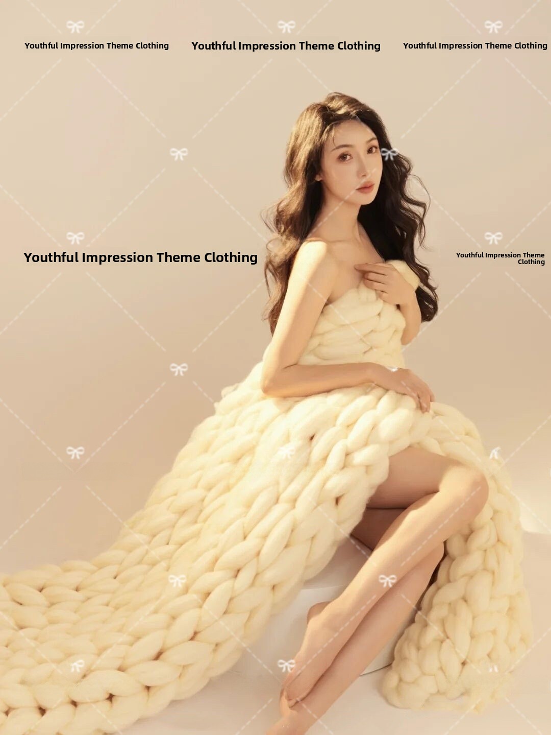 Photography Young - Coperta coreana stile Lush, in tessuto