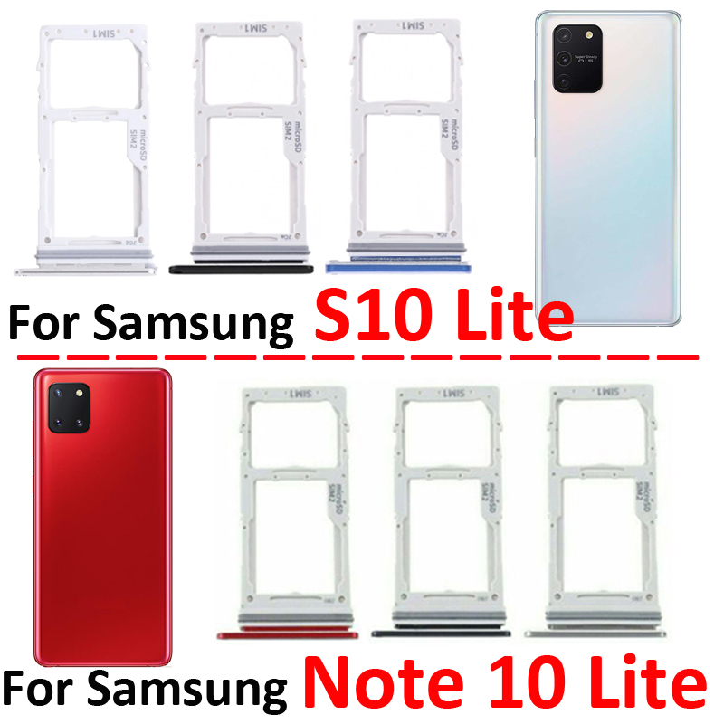 Memory Card Case - Per Samsung Galaxy S10 Lite G770,