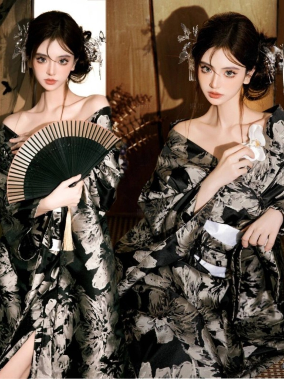 Photography Young - Nuovo Stile Kimono Vestaglia Costume Fotografico