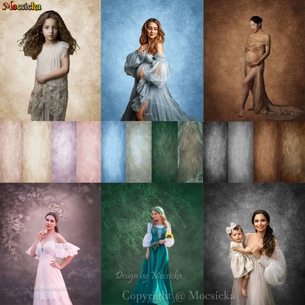 Photography Backdrop Muslin - Mocsicka Texture astratta Fondali per ritratti
