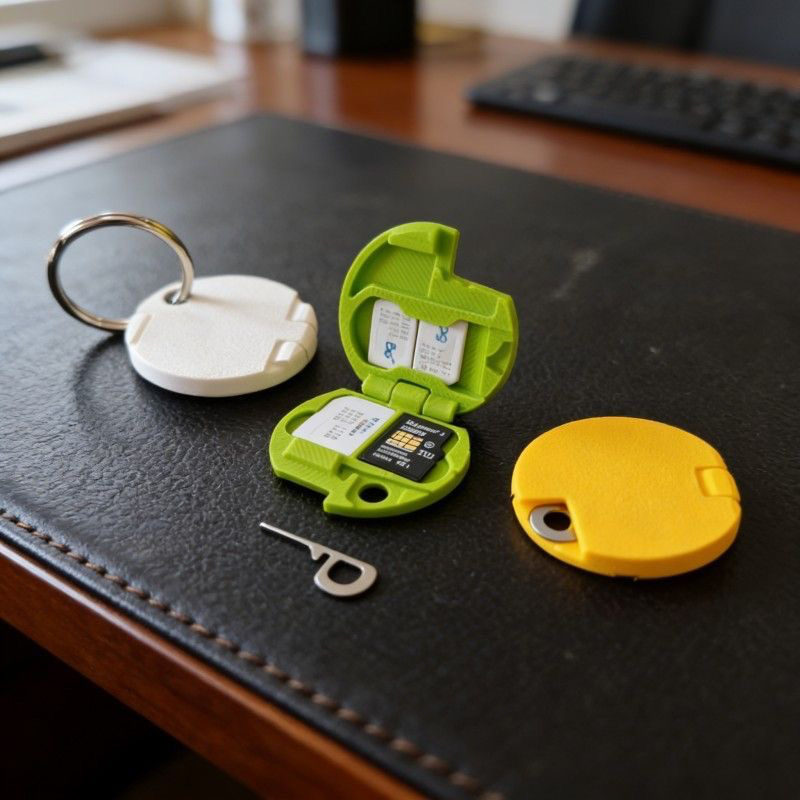 Porta schede SIM e TF stampato - Memory Card Case recensione e prezzo