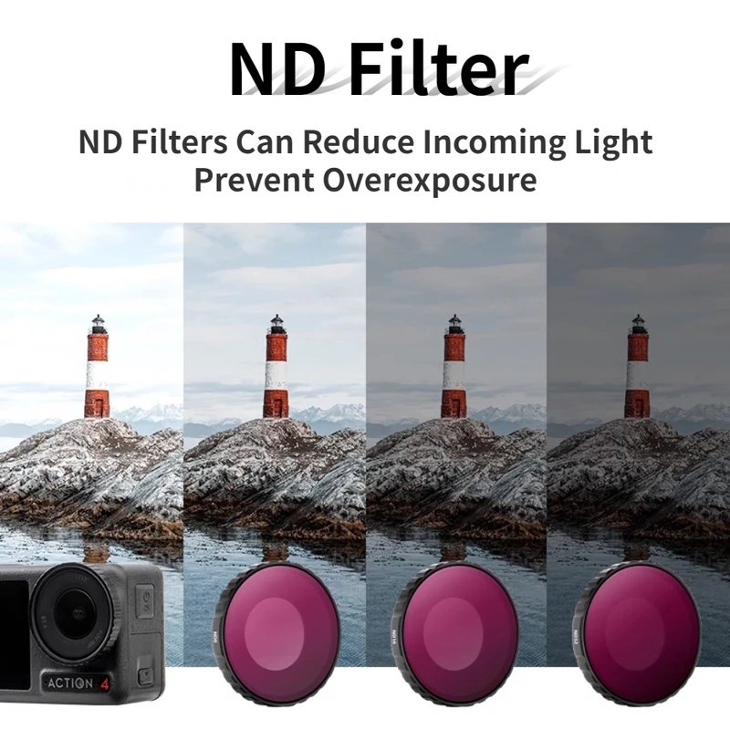 Set di Filtri per DJI Osmo Act - Nd Filter Set recensione e prezzo