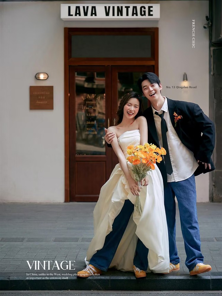 Abito da sposa in denim alla m - Photography Young recensione e prezzo