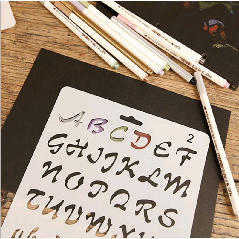 1 pz A4 lettere dell'alfabeto  - Photography Font recensione e prezzo