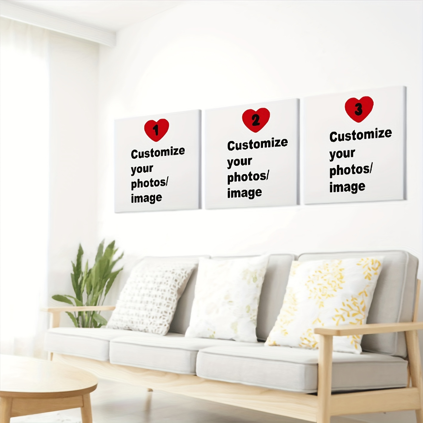 3 pezzi/set poster su tela qua - Photograph Lyrics recensione e prezzo