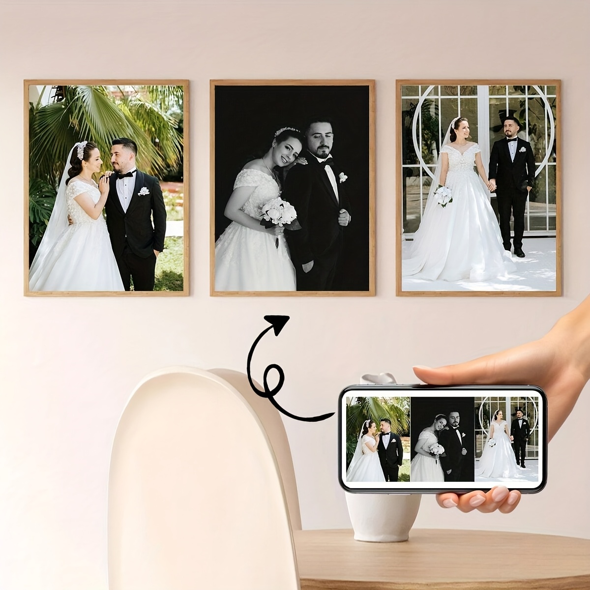 3 pezzi/set poster su tela qua - Photograph Lyrics recensione e prezzo