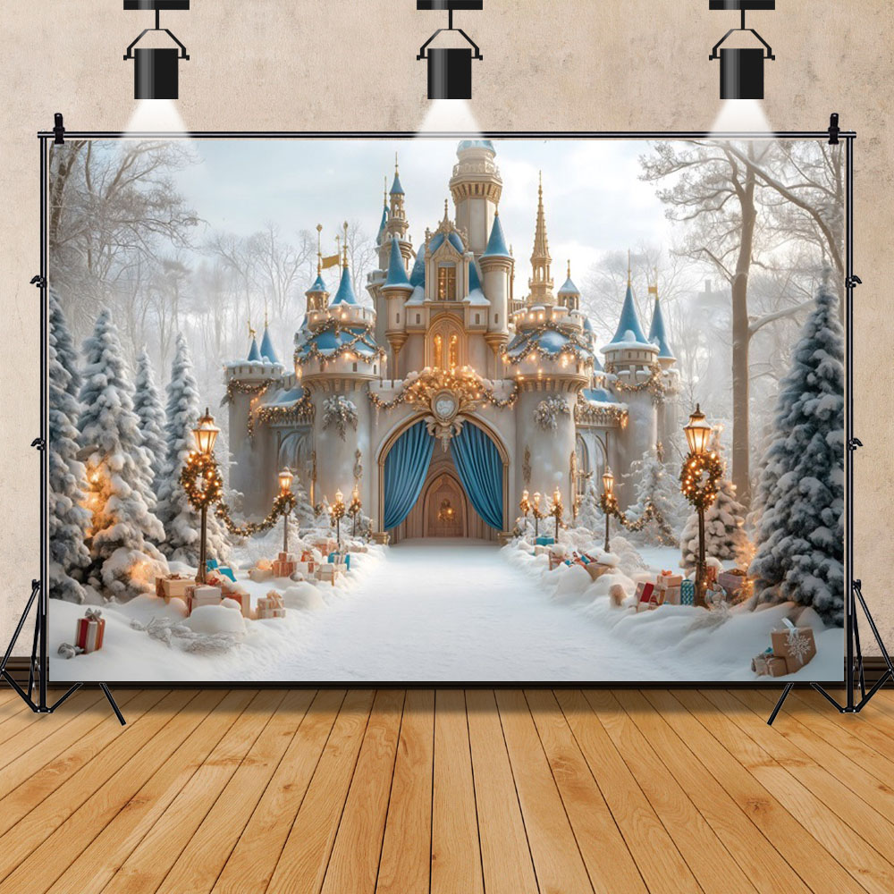 Buon Natale Palazzo Castello S - Photography Backdrop Muslin recensione e prezzo